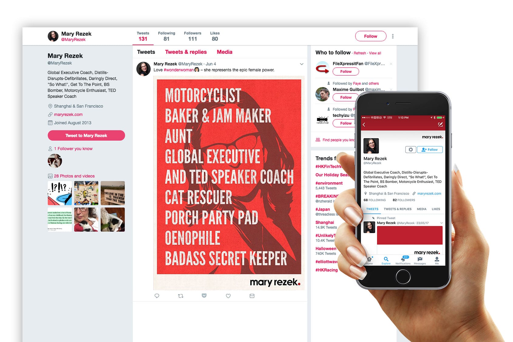Mary Rezek, Twitter, social media strategy, content strategy, marketing strategy