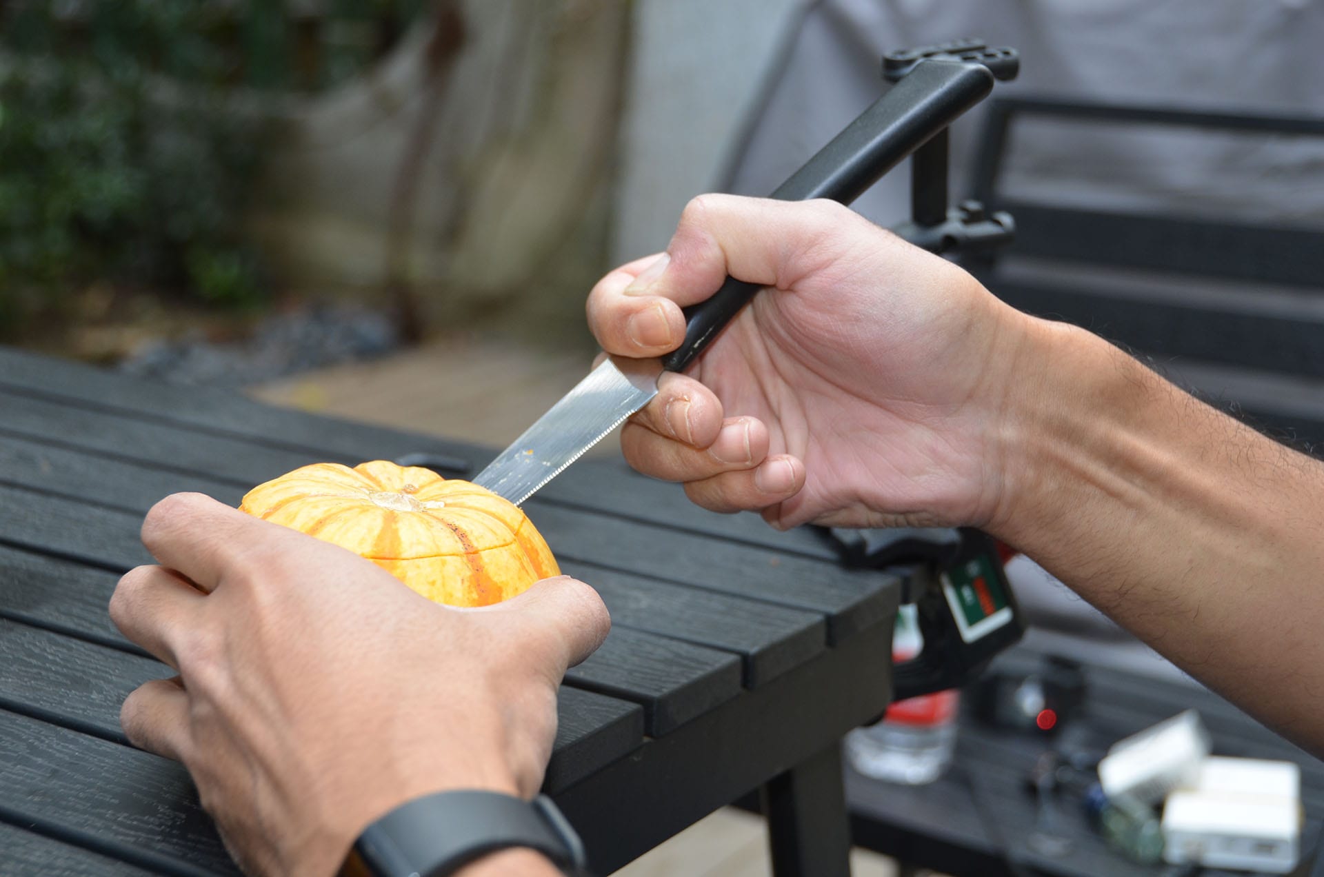 Cutting the Pumpkin