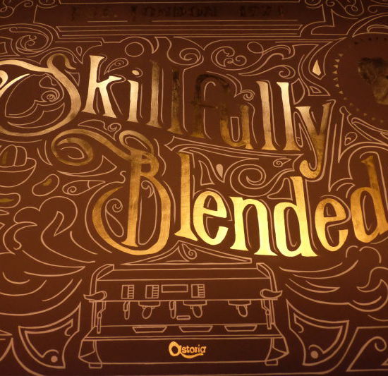 Skillfully Blended Illustration for Costa Coffee Graphic Design Illustration environmental graphic design