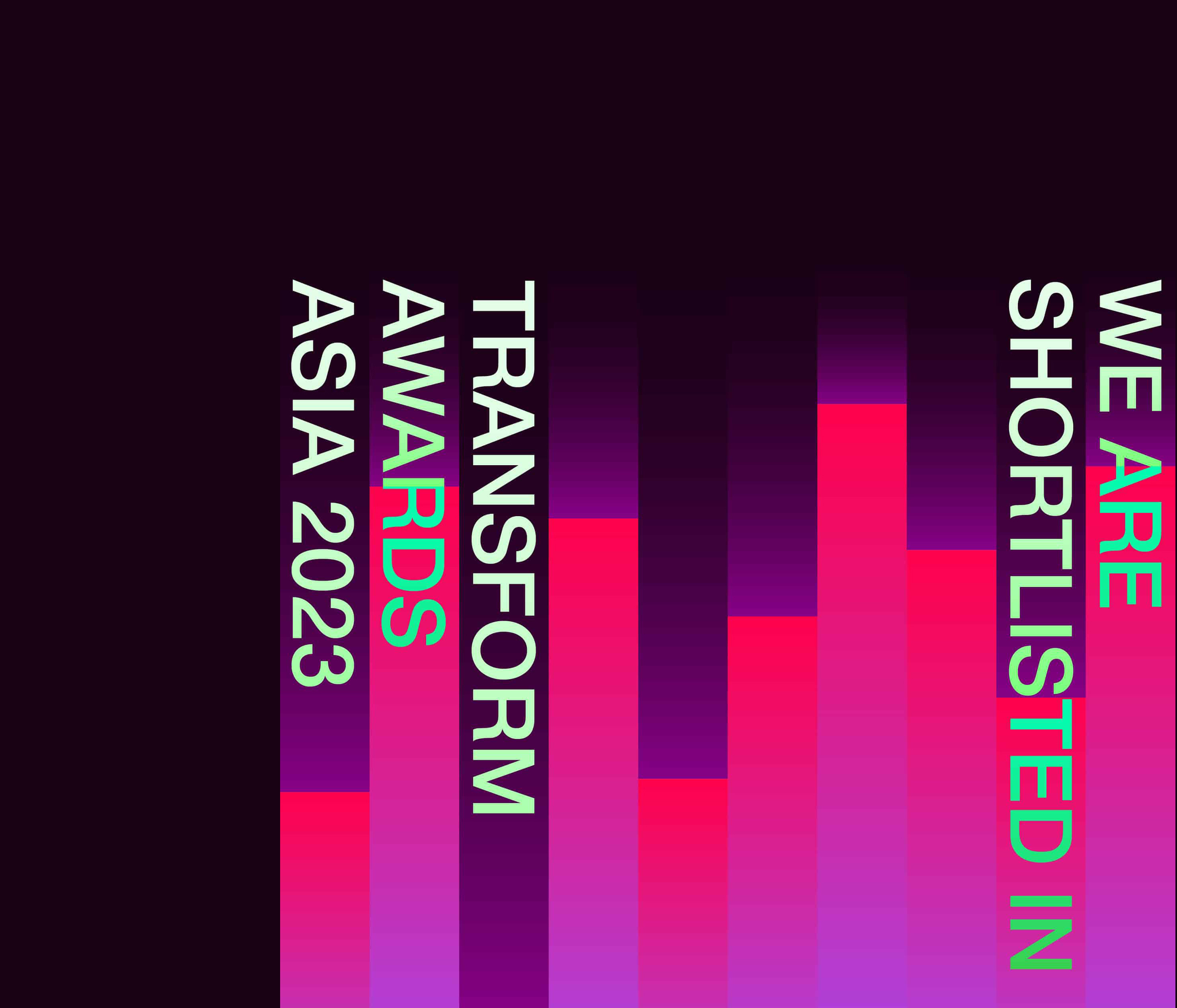 TOBF Named Finalist for Best Brand Experience at Transform Asia 2023