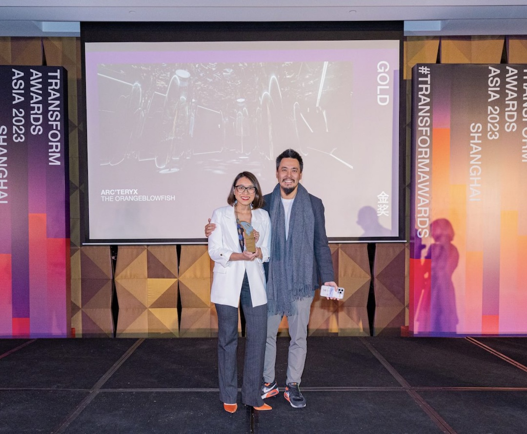 The Orangeblowfish × Arc’teryx wins Gold at Transform Awards Asia 2023