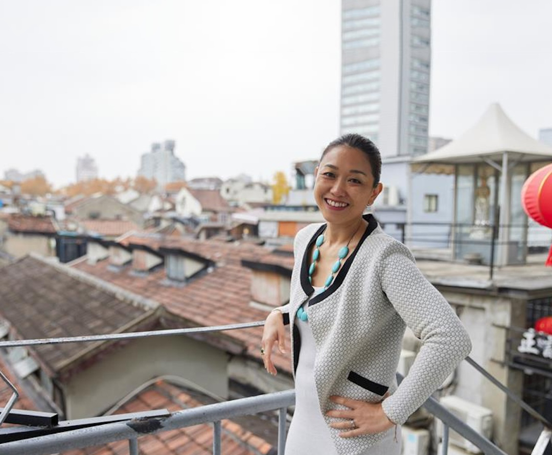 The Orangeblowfish CEO brings art and vibrant energy to Shanghai