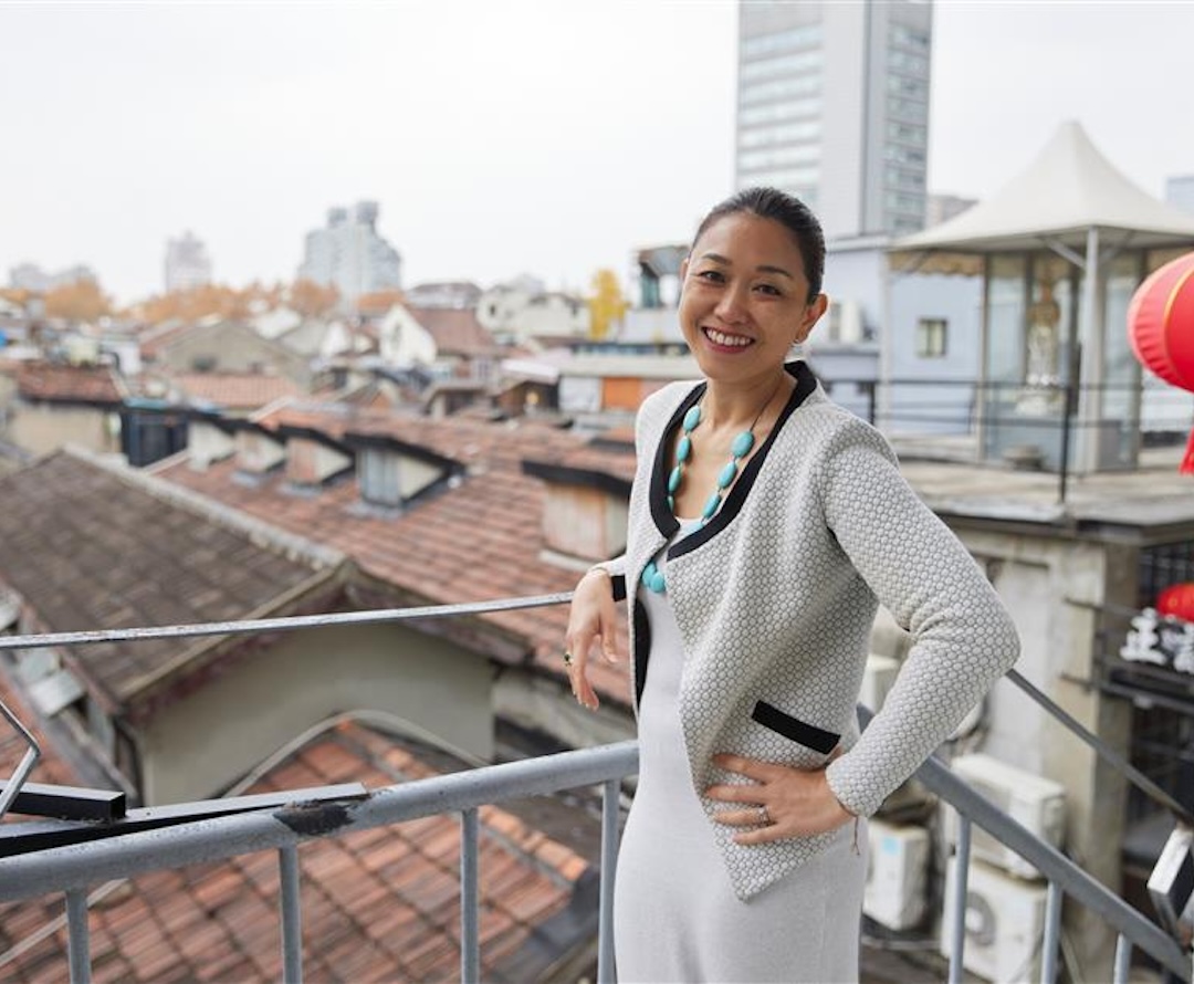 The Orangeblowfish CEO brings art and vibrant energy to Shanghai